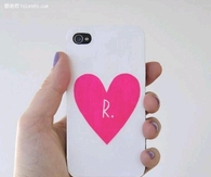 DIY Love iPhone Case