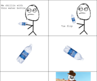 Chillin with this water bottle