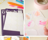 Circle labels