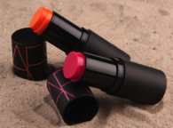 NARS orange and red lipsticks