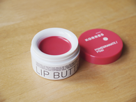 Korres pomegranate lip butter