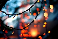 Halloween night bokeh