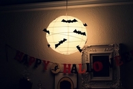 Halloween bat light
