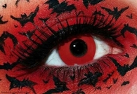 Halloween eye makeup