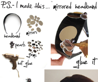 DIY Mirrored Headband