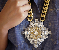 DIY Crystal Pendant Necklace