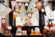 Trick or treat party banners