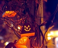 Glowing Pumpkin lights