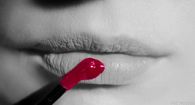 Paint on lips gif