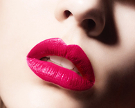Perfect hot pink lips