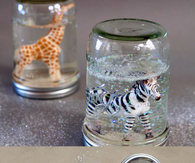 DIY Snow Globes