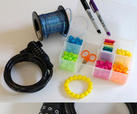 DIY Combination Lock Bracelet