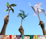 DIY Paper Pinwheels