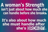 a woman strength