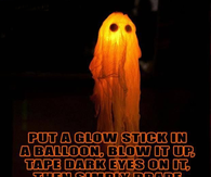 DIY Halloween Ghosts