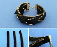 DIY Zipper Bracelets