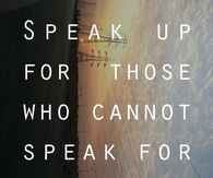 Speak up