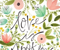 Love is spoken here