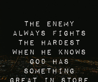 God has something great in store for you