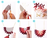 DIY Pistachio Necklace