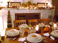 Beautiful Thanksgiving Tablescape