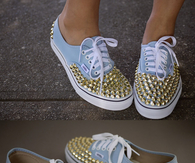 DIY Studded Shoes