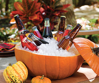 Halloween Pumpkin Cooler