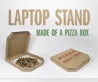 DIY Laptop Pizza Box Stand