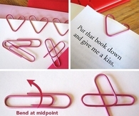 DIY Heart Bookmarks
