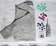 DIY Gem Sweat Shirt