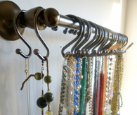 S Hook Necklace Organizing