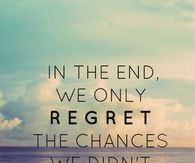 We Only Regret