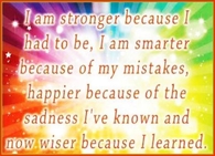 I am stronger