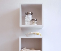 Bathroom cubbyholes