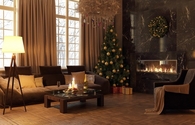 Modern christmas decor