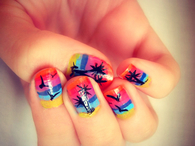 Tropical nails