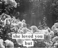 She loved you but you loved someone else