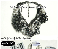 DIY Chain Choker Necklace