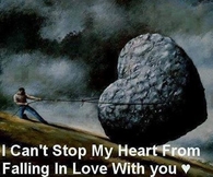 I cant stop my heart from falling in love with you