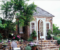 Luxury garden shed getaway