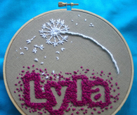Baby Name Embroidery