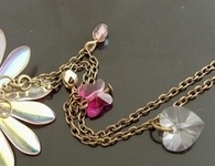 DIY the graceful beads bloom necklace