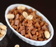 Homemade peanut butter chips