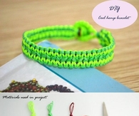 DIY Cool Hemp Bracelet