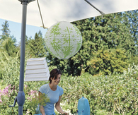 Outdoor baby boy shower