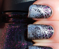 Spider web nails