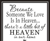 Heaven in our home