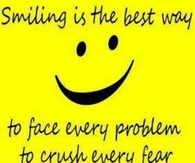 smiling