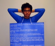 Blue screen of death