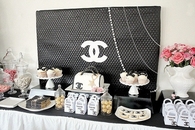 Chanel Theme 21st Birthday Party
